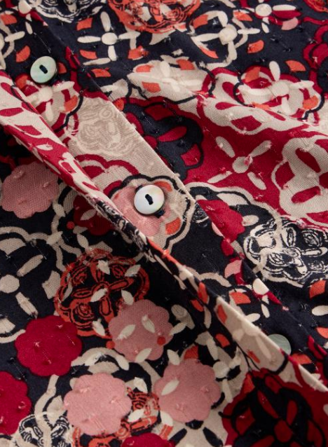 White Stuff Women's Monique Dress In Red Multi