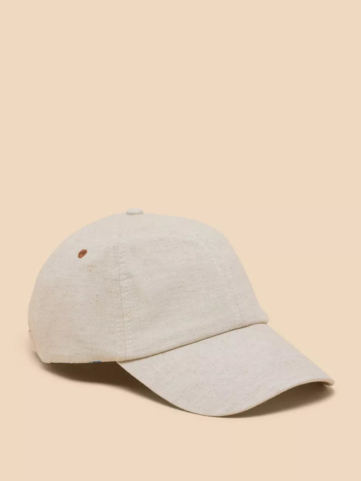 White Stuff Men's Light Natural Baseball Cap