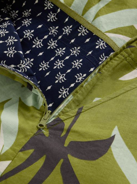 White Stuff Women's Nell Printed Reversible Skirt In Navy Multi