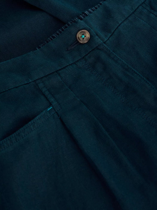 White Stuff Women's Rowena Linen Trouser In Dark Navy