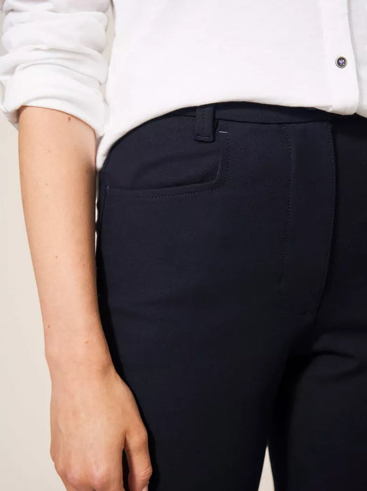 White Stuff Women's Savannah Stretch Trousers - Pure Black