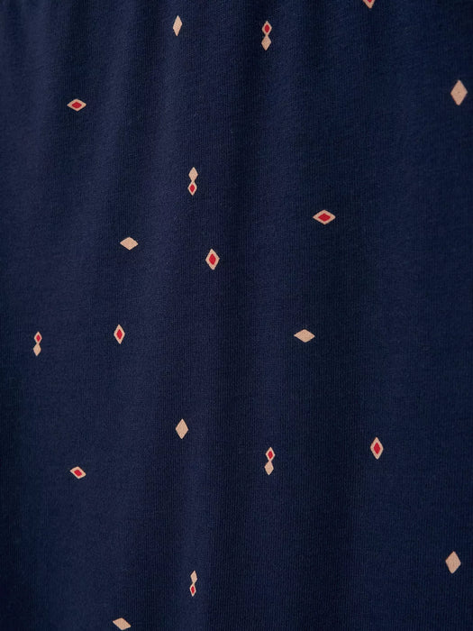 White Stuff Women's Selena Jersey PJ Legging In Navy Multi