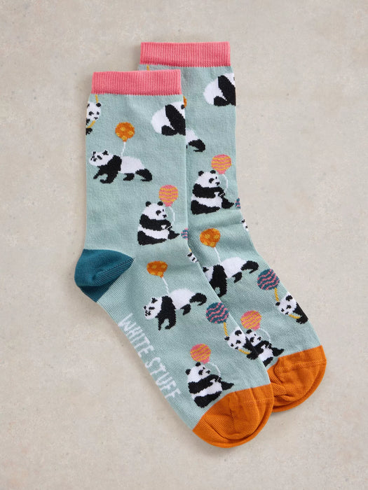 White Stuff Women's Panda Party Ankle Sock