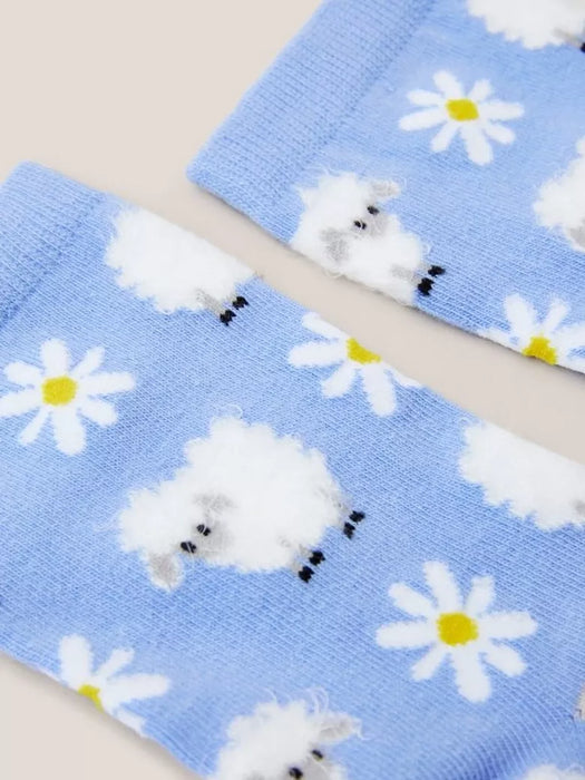 White Stuff Women's Fluffy Sheep Socks