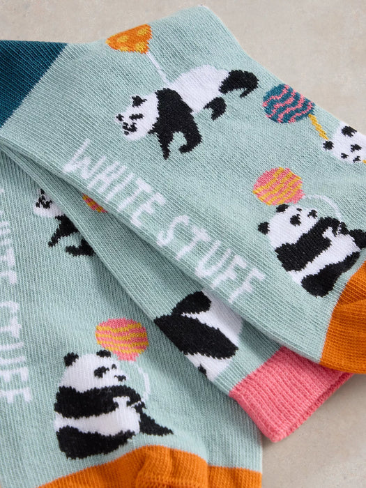 White Stuff Women's Panda Party Ankle Sock