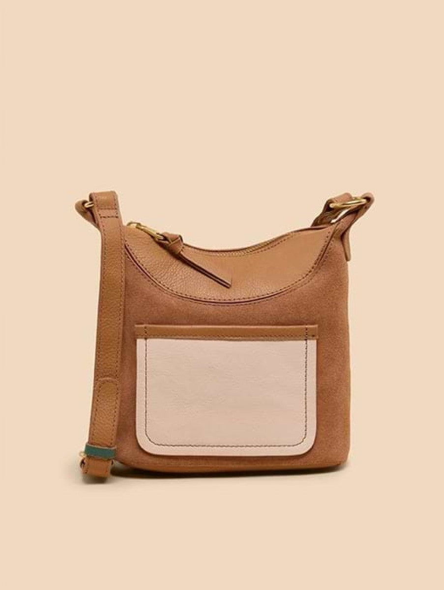 White stuff 2024 tan leather bag