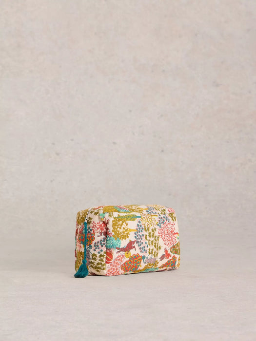 White Stuff Women's Printed Toiletry Bag In Natural Print