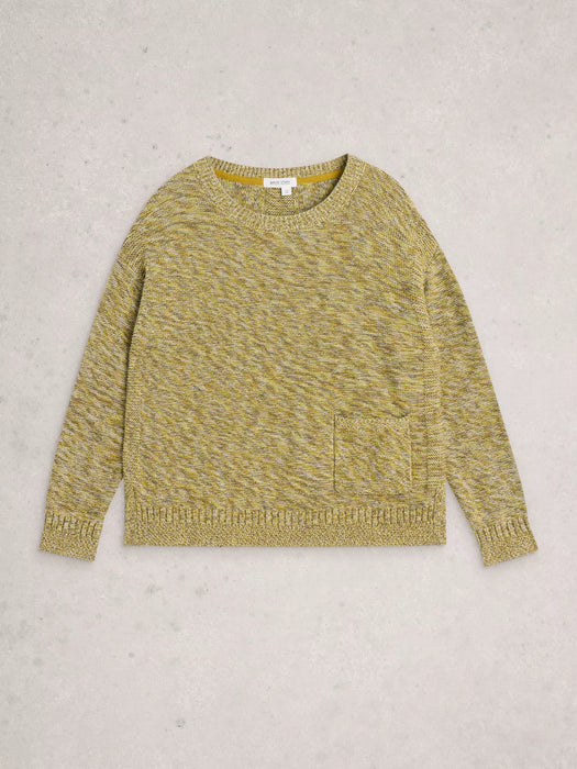 White Stuff Women's Victoria Jumper In Chartreuse Multi