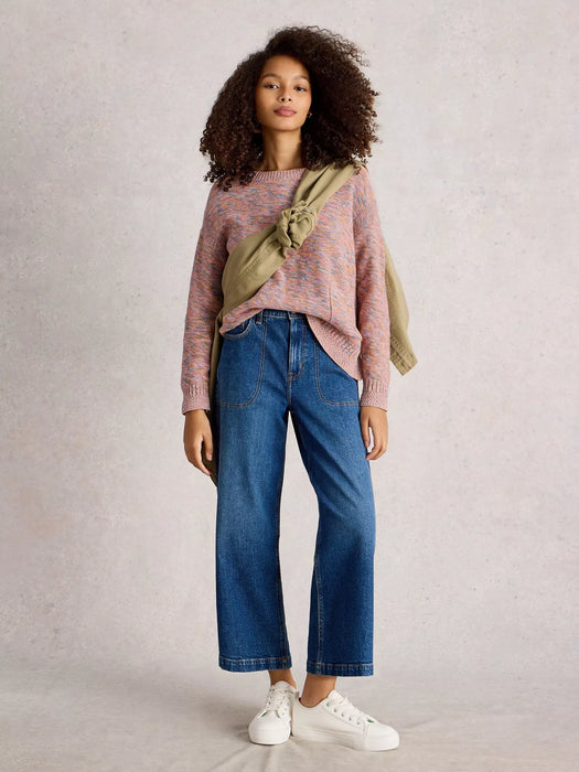 White Stuff Women's Victoria Jumper In Pink Multi