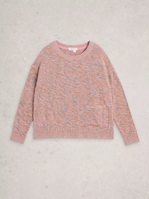 White Stuff Women's Victoria Jumper In Pink Multi