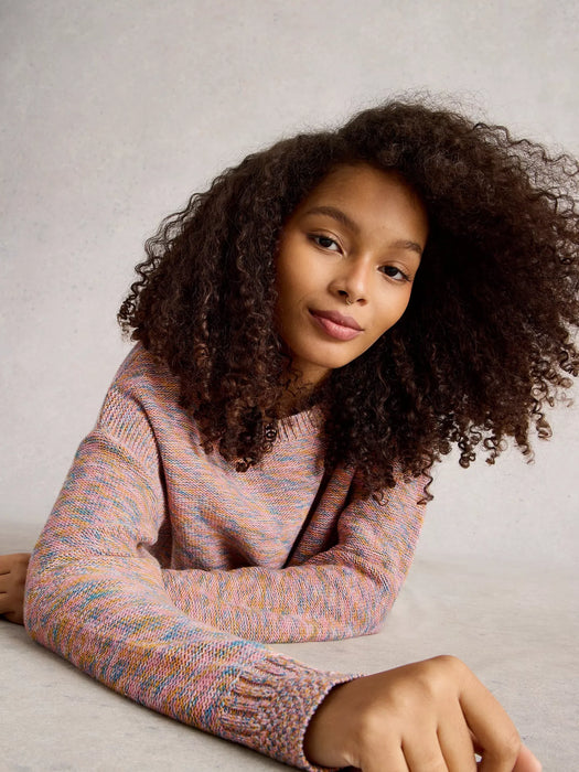 White Stuff Women's Victoria Jumper In Pink Multi