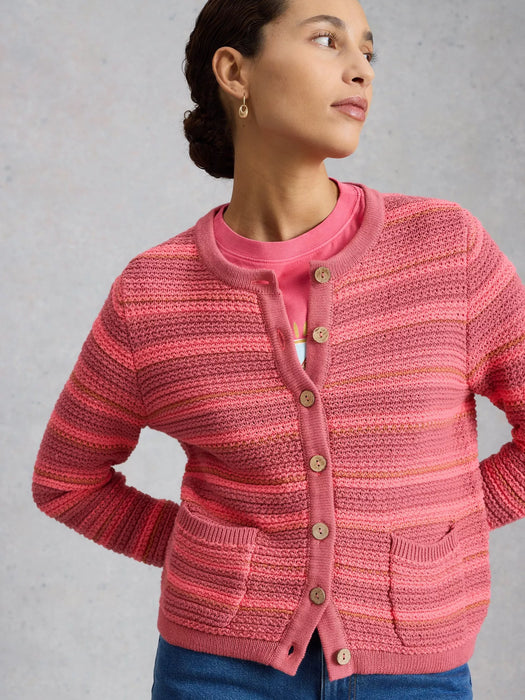 White Stuff Women's Belle Cardi In Pink Multi