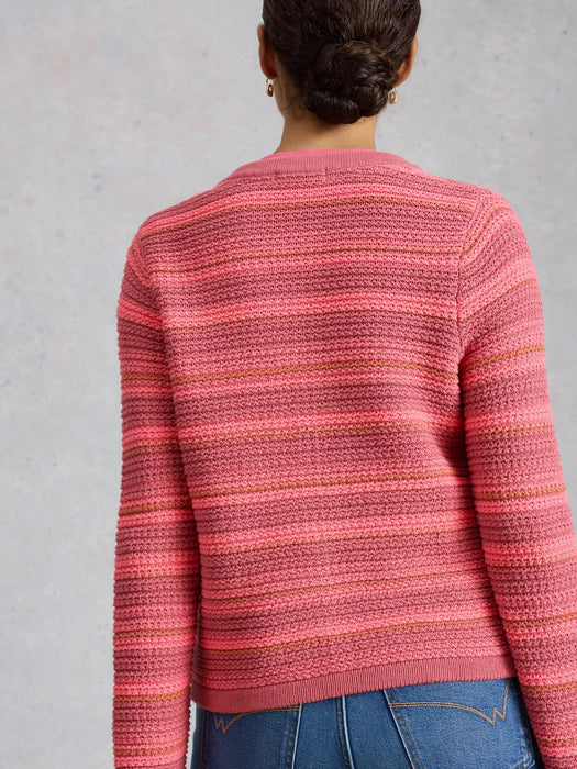 White Stuff Women's Belle Cardi In Pink Multi