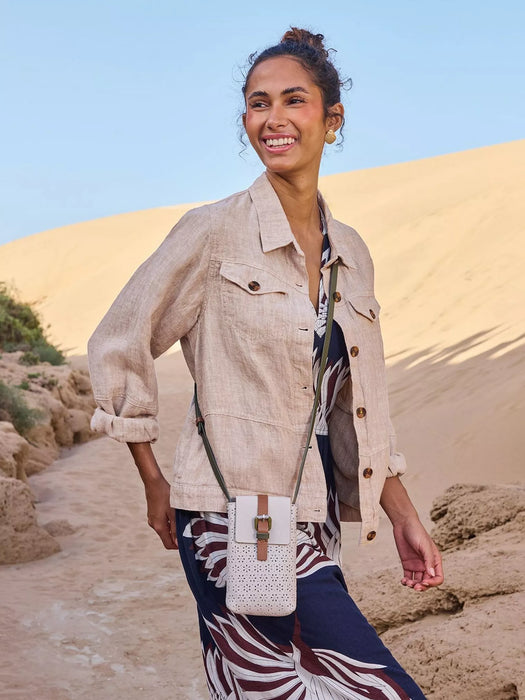 White Stuff Women's Camille Linen Jacket In Light Natural