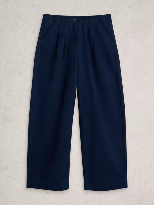 White Stuff Women's Clara Wide Leg Trouser In Dark Navy