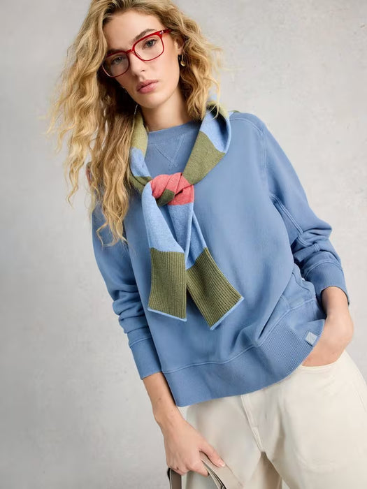 White Stuff Women's Daydream Sweat In Mid Blue