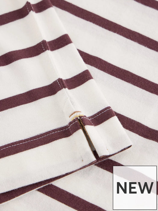 White Stuff Women's Gina Stripe Tee In Ivory Multi