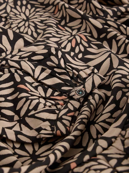 White Stuff Women's Lola Jersey Dress In Tan Multi