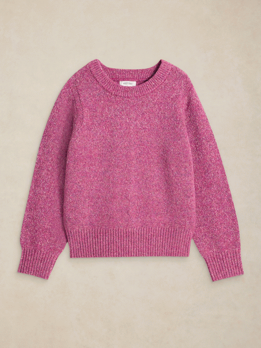 White Stuff Women's Lucie Crew Jumper In Bright Pink