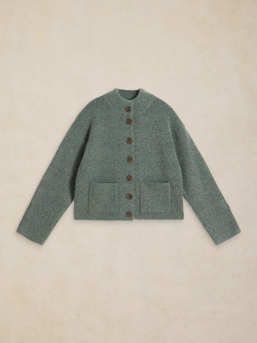 White Stuff Women's Margot Cardi In Dark Green