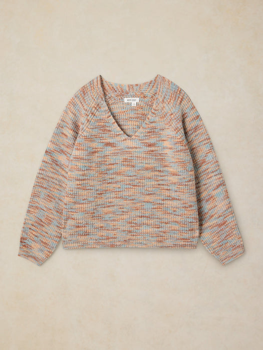 White Stuff Women's Savannah Spacedye Jumper In Natural Multi