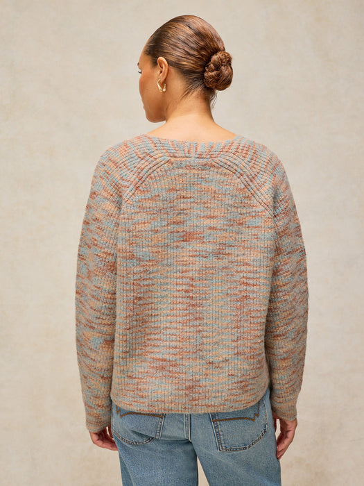 White Stuff Women's Savannah Spacedye Jumper In Natural Multi
