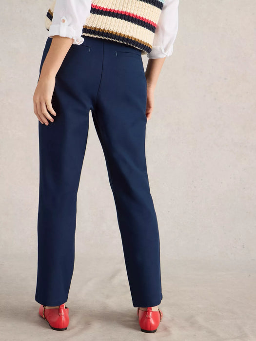 White Stuff Women's Savannah Stretch Trousers In Dark Navy