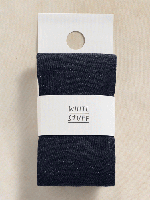 White Stuff Women's Sienna Sparkle Tights In Dark Navy