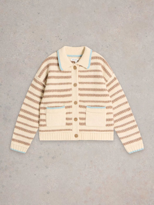 White Stuff Women's Tyler Cardi In Natural Multi