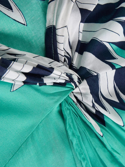 White Stuff Women's Cleo Printed Kimono In Blue Multi