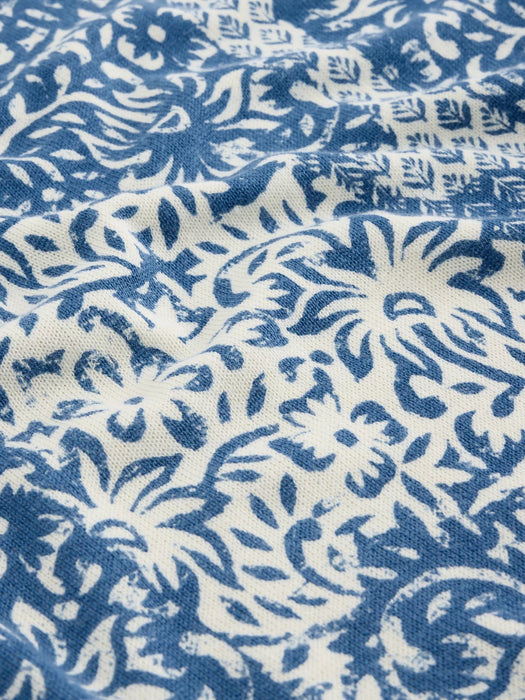 White Stuff Women's Olive Print Jumper In Blue Print