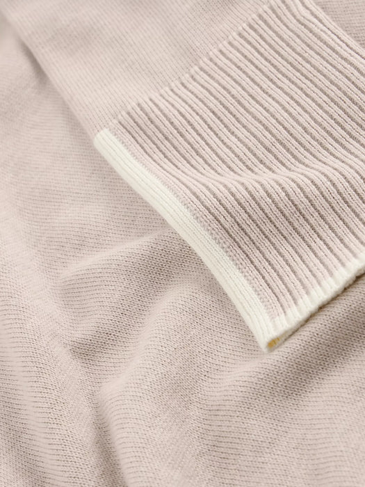 White Stuff Women's Olive Long Sleeve Crew Jumper In Light Natural