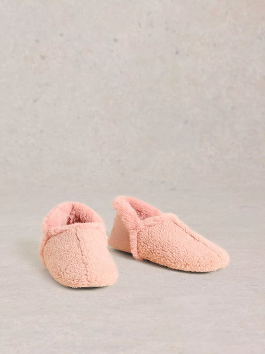 White Stuff Women's Reya Closed Back Slippers In Light Pink