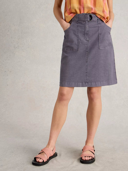 White Stuff Women's Teakie Skirt In Mid Purple