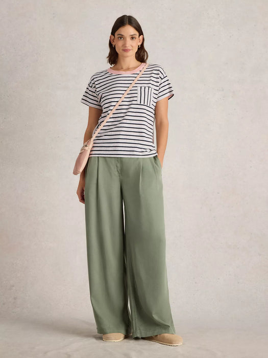 White Stuff Women's Dani Tee In Navy Multi