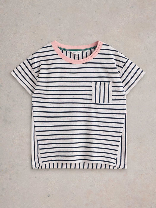White Stuff Women's Dani Tee In Navy Multi