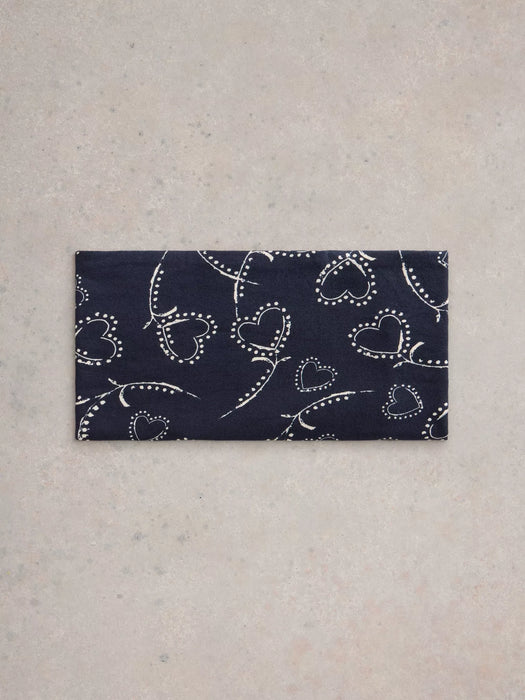 White Stuff Women's Jersey Roll Versatile In Navy Print