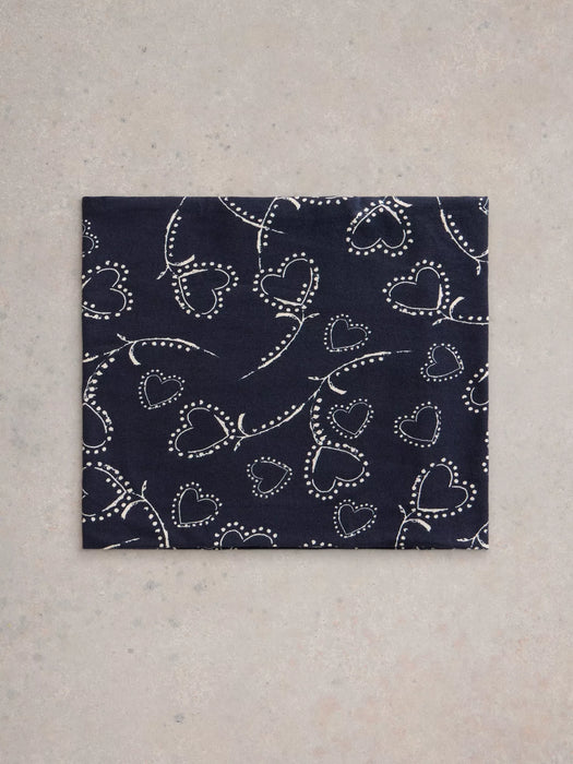 White Stuff Women's Jersey Roll Versatile In Navy Print