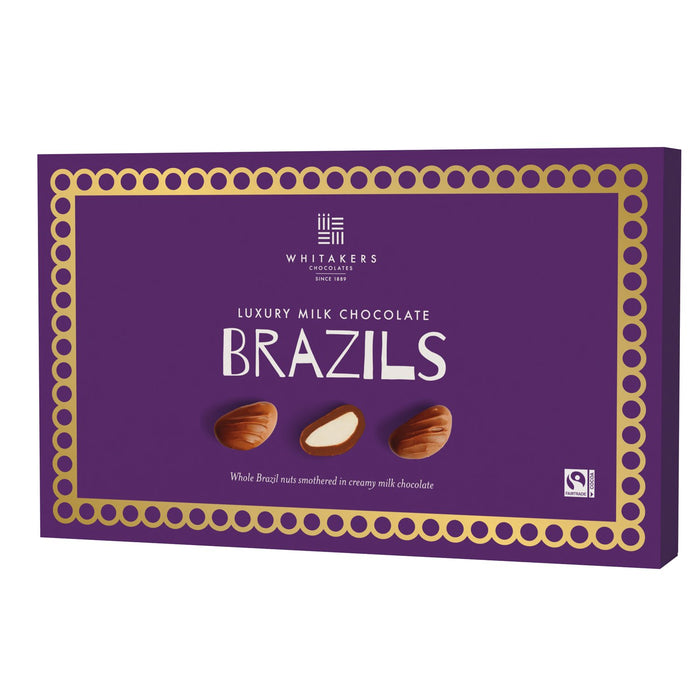 Whitakers Milk Chocolate Brazil Nuts