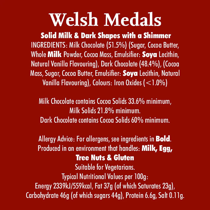 Wickedly Welsh Box Of Wickedly Welsh Medals