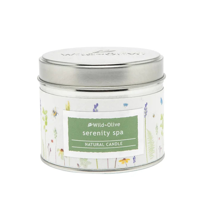 Wild Olive Serenity Spa Artisan Candle