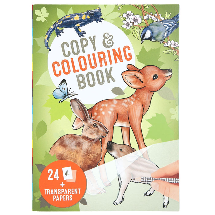 Top Model Wildlife Copy and Colouring Book