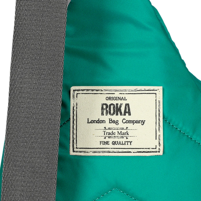 ROKA Bags Willesden Sustainable Nylon Large Cyan