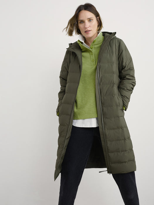 Seasalt Women's Keser Coat In Moorland