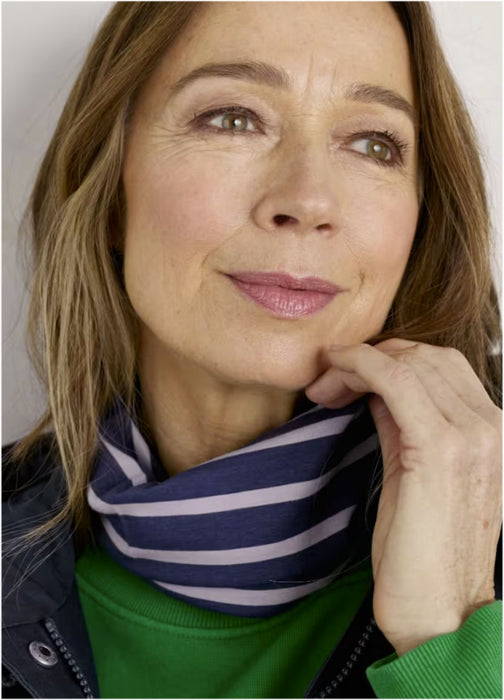 Seasalt Women's Organic Cotton Handyband In Breton Admiral Cobble