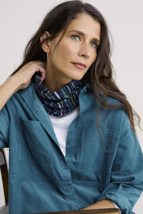 Seasalt Women's Heavyweight Handyband In Painterly Stripe Maritime