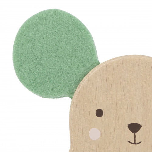 Kaloo Wooden Mouse Rattle