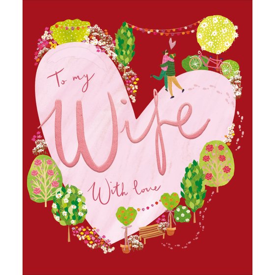 Woodmansterne 'Big Hugs' Valentine Card