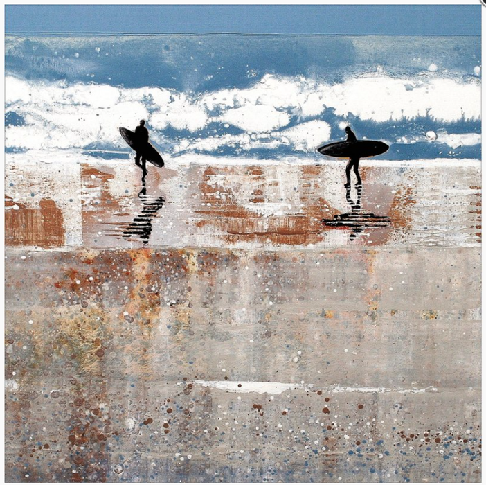 Woodmansterne 'Surfing Paradise' Birthday Card