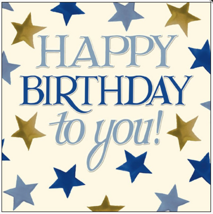 Woodmansterne Emma Bridgewater 'Happy Birthday To You' Birthday Card
